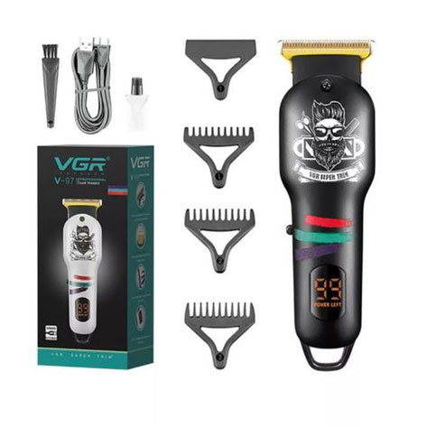 Машинка для стрижки волосся електрична VGR, Тример для волосся портативний Електромашинка MZ-23 Львів - фото 19