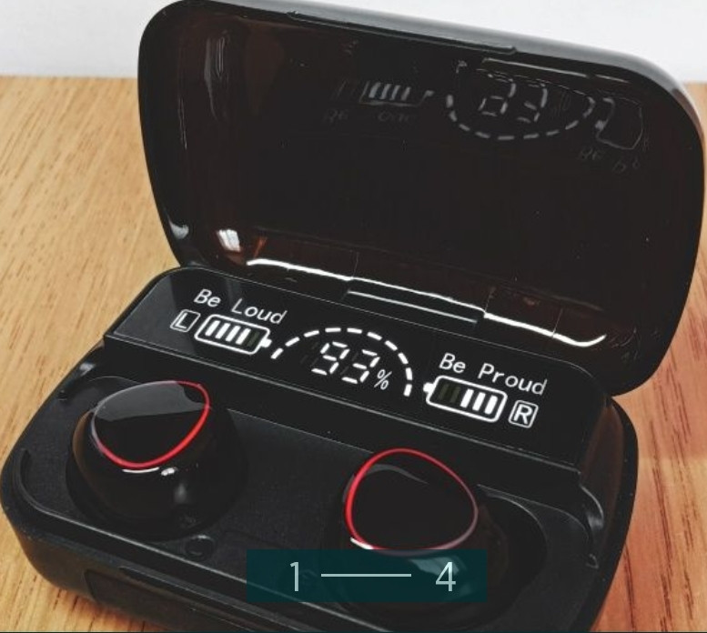 Бездротові навушники: TWS T10 з функцією Повербанк Харків - фото 1