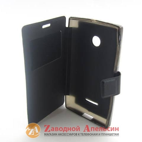 Чохол книга Nokia 435 532 Lumia Smart Case black Одеса - фото 6