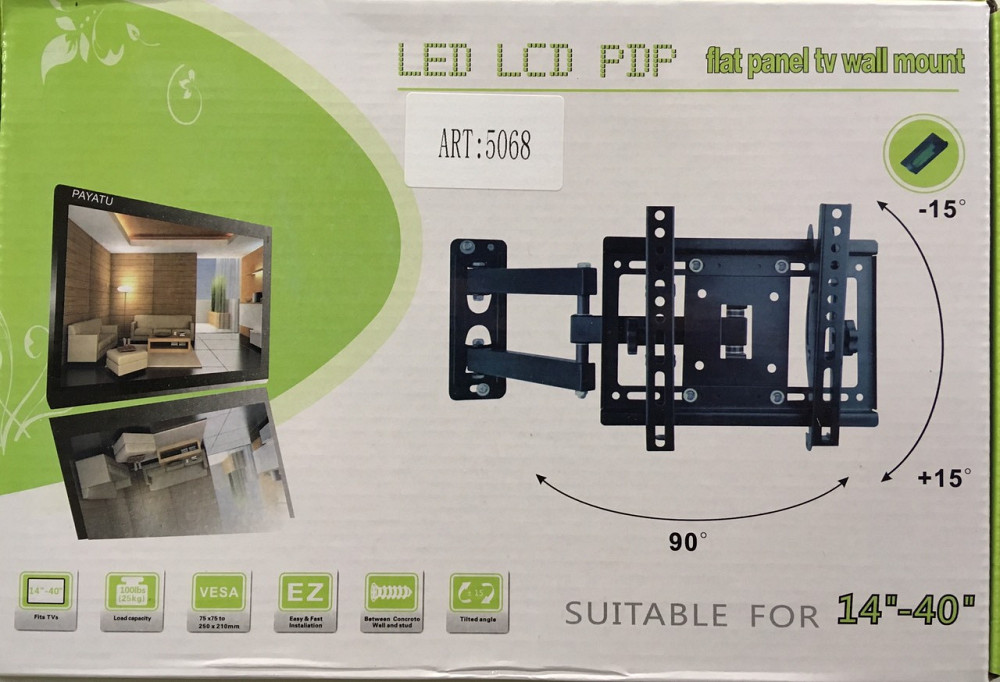 Кріплення для телевізора 14-40 V-201 ART-5068 (10 шт.) Одеса - фото 1