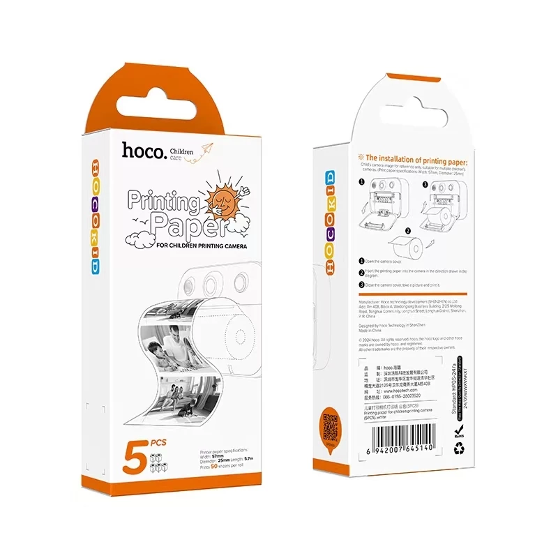 Папір для дитячої камери Hoco (5 аркушів) Київ - фото 5