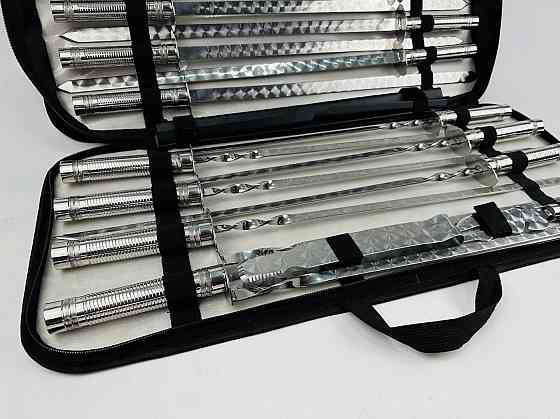 Набір шампурів для м'яса та люля-кебаб HAPPY DAYS подарунковий набір чоловікові Тернопіль