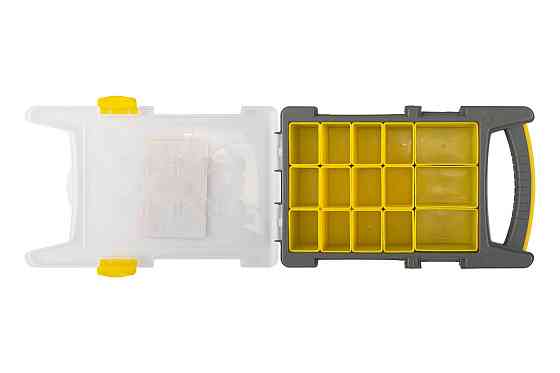 MASTERTOOL Органайзер MASTERTOOL з ручкою 8.5" 210х338х62 мм 15 секцій 79-2085 Коломия