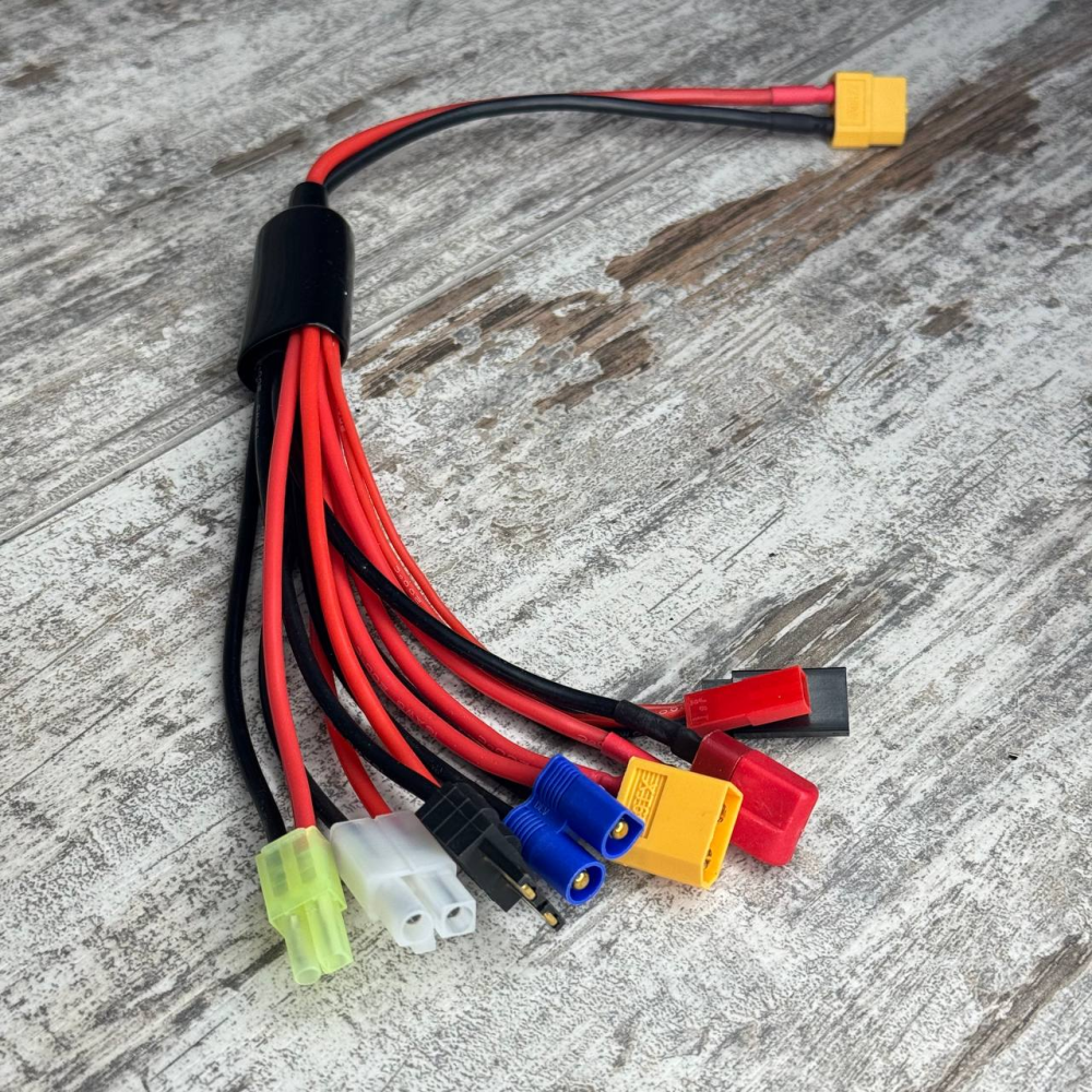 Универсальный кабель-переходник XT60 8в1 для зарядных устройств и аккумуляторов Киев - изображение 2