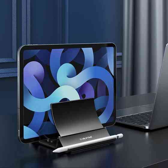 Підставка Cabletime для ноутбука або планшета, телефона, вертикальна (CS15B) ( Сірий ) Харків