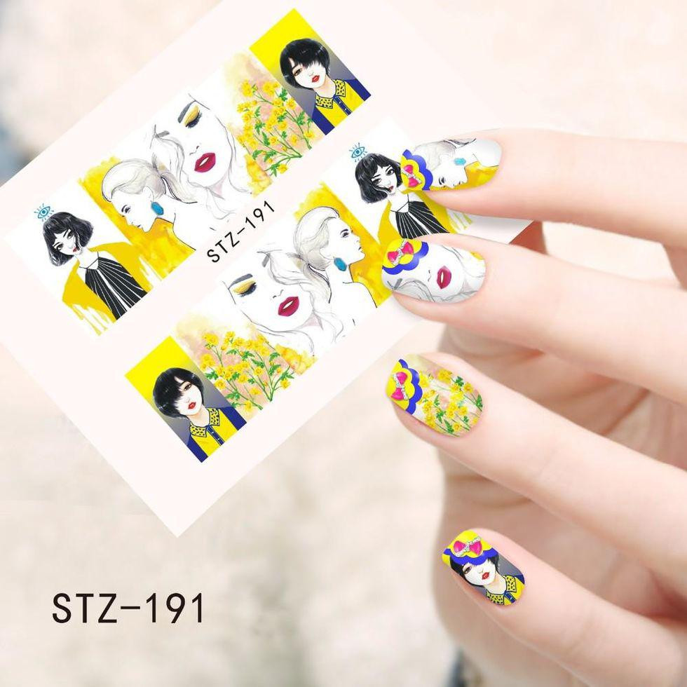 Наклейки для ногтей STZ-191 Киев - изображение 1