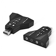 Контроллер USB-sound card (7.1) 3D sound (Windows 7 ready), Blister Полтава - изображение 1