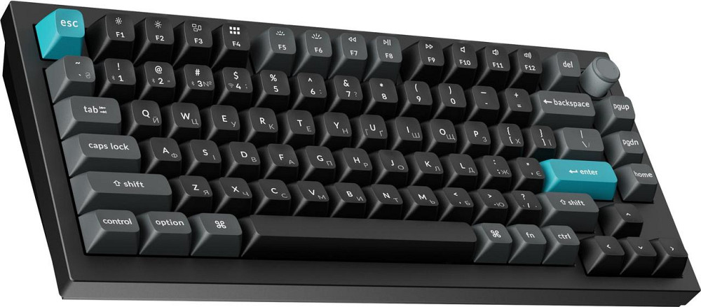 Клавіатура бездротова Keychron Q1 Ultra Keychron Red Switch Black RGB (Q1U-M1-UA) ( 25247 ) Харьков - изображение 3