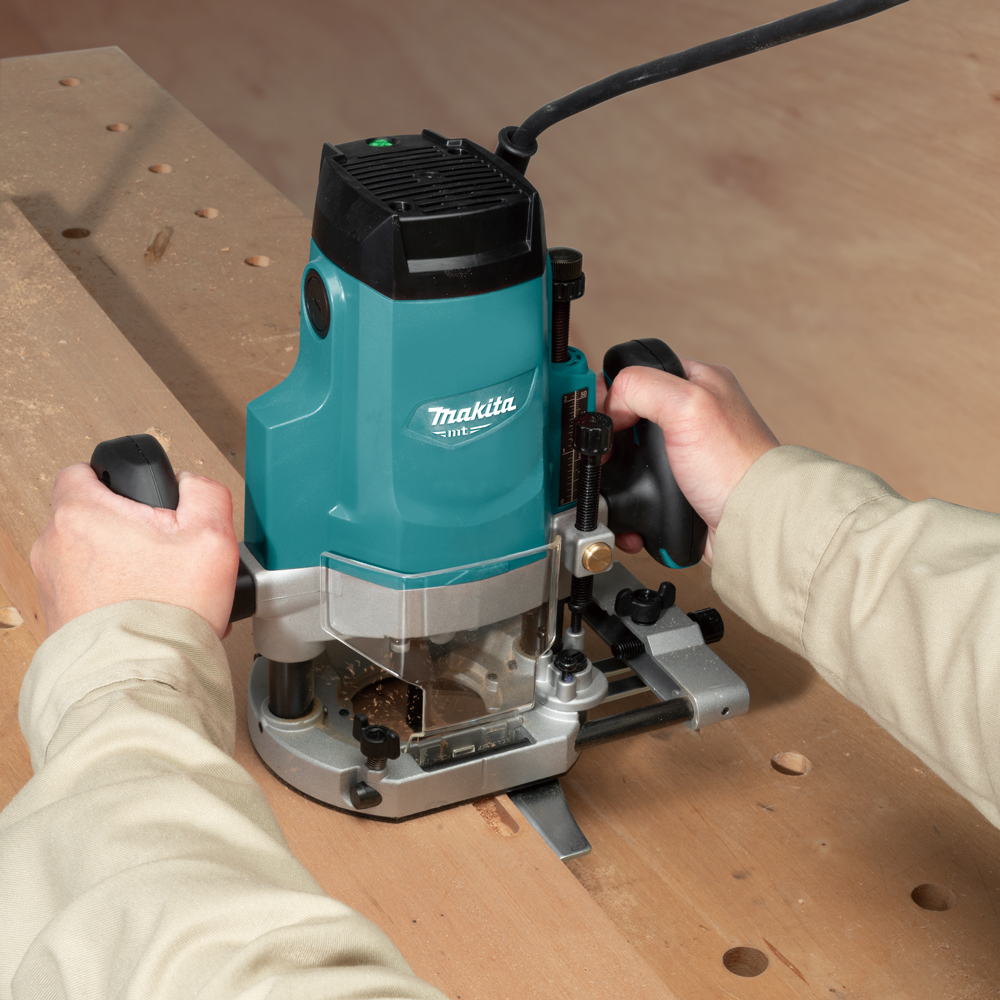 Профессиональный фрезер Makita MT M3602B: 1650 Вт, патрон цанговый 12мм (M3602B) Киев - изображение 6
