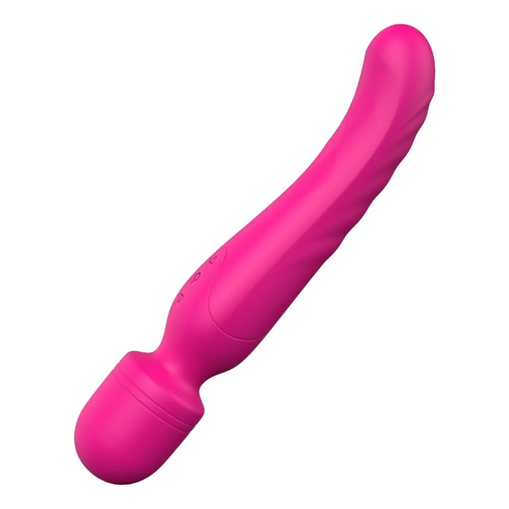 Вибратор-микрофон с подогревом Dream Toys Essentials Heating Bodywand, розовый, 23 × 3,6 см Sex Aura Киев - изображение 7
