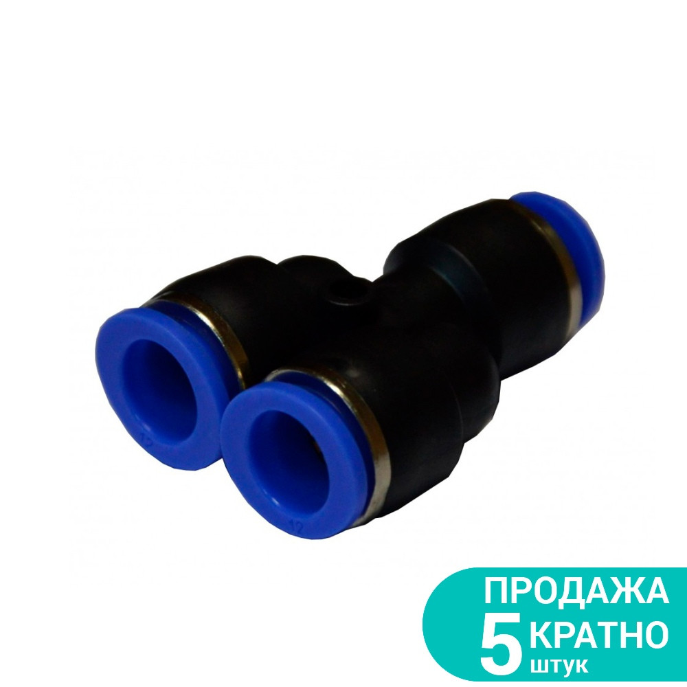 Sigma Соединение цанговое (Y-образное) Ø12×8мм SIGMA (7026561) Коломыя - изображение 1