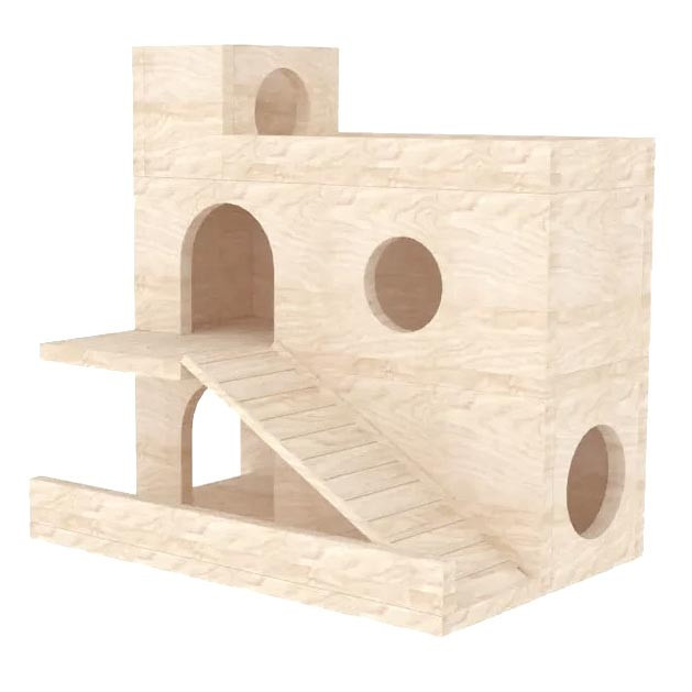 Домик для шиншиллы 