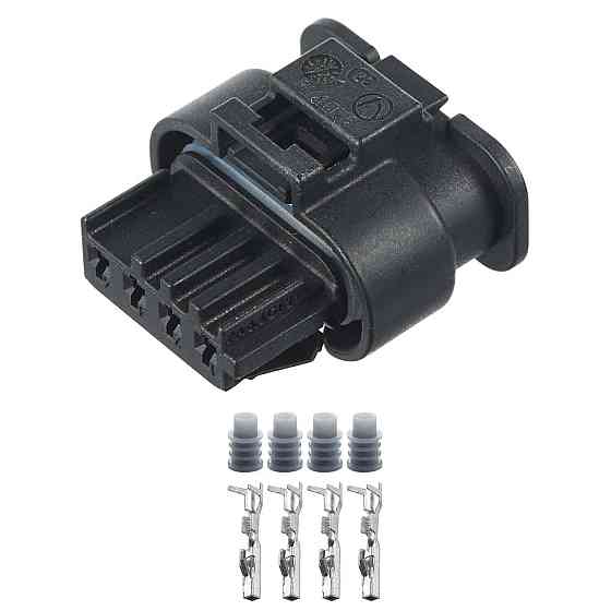 Разъем коннектор 4-кон., Привод Выпускной Заслонки ???, 7549032-02, A2115451928, 2115451928, BMW, Mercedes-Benz 40796 Киев