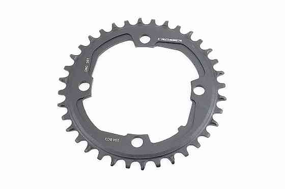 Зірка передня MTB Narrow Wide 36Т (BCD:104мм), алюмінієва, чорна Київ