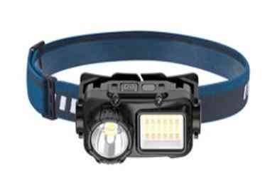 Налобный фонарь Rablex RB953, жёлтый+белый+красный, T6+24хCOB+2хRED LED, Sensor, аккум, Type-C Днепр