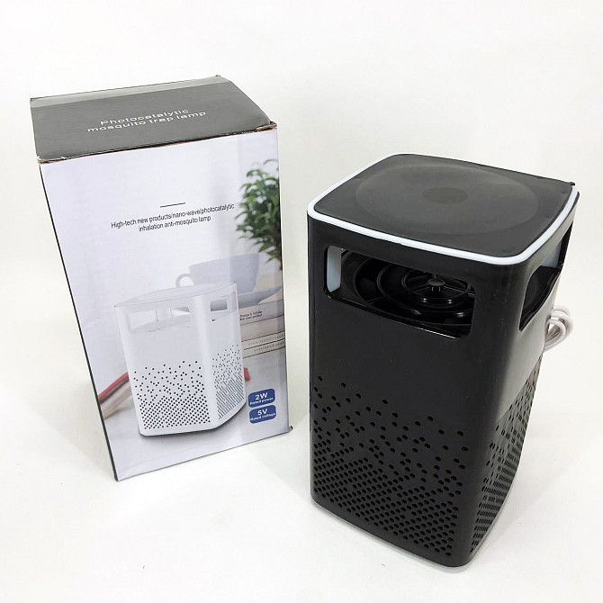 Лампа от комаров USB Bug Zapper Fly. Цвет: черный ZX-76 Львов - изображение 6