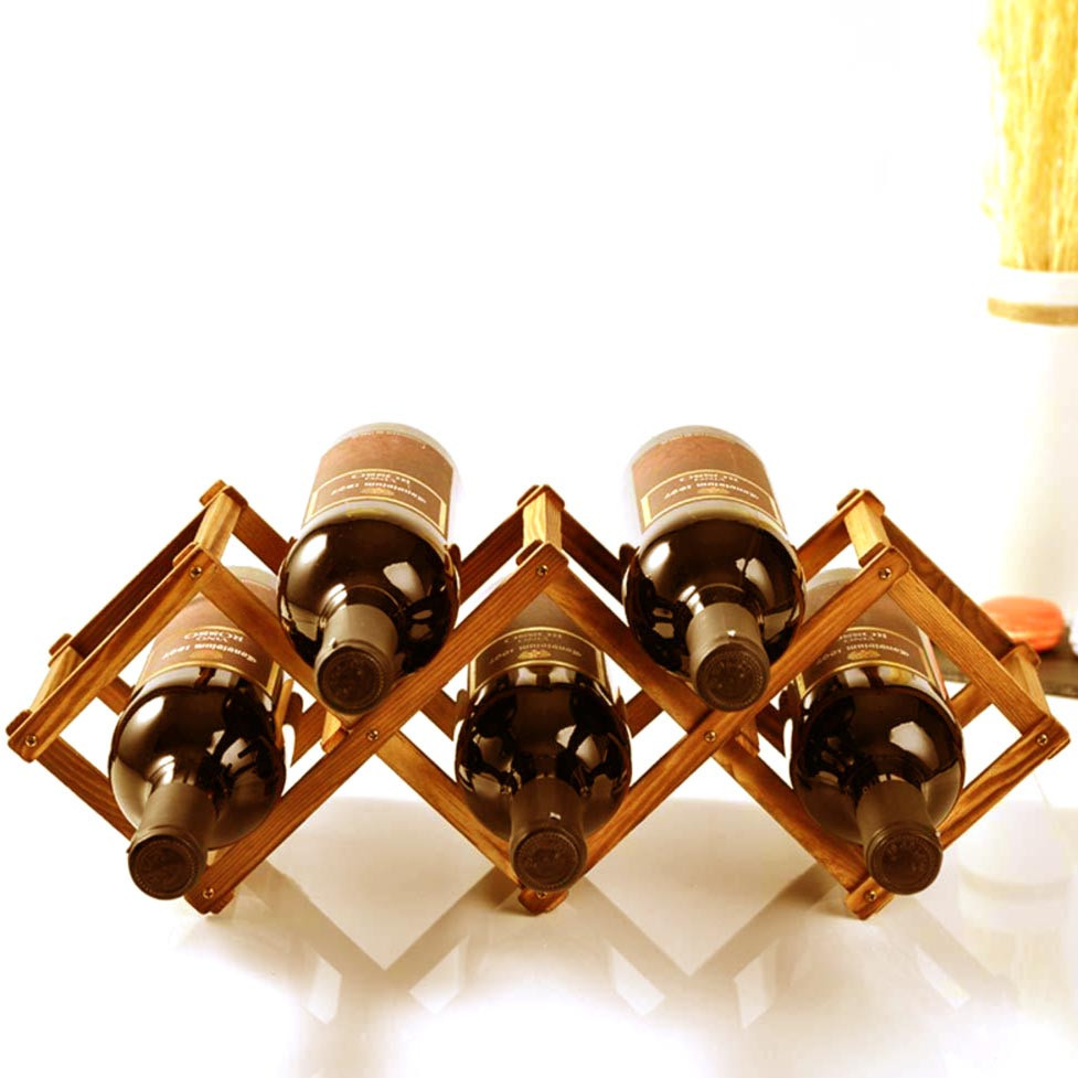 Настільна винна полиця "Ліліан 3" охра Миколаїв - фото 1