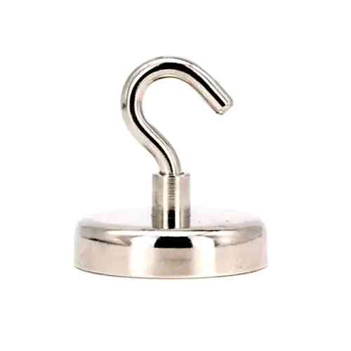 Магнит неодимовый поисковый с крючком 75x18мм N52 до 150кг Винница