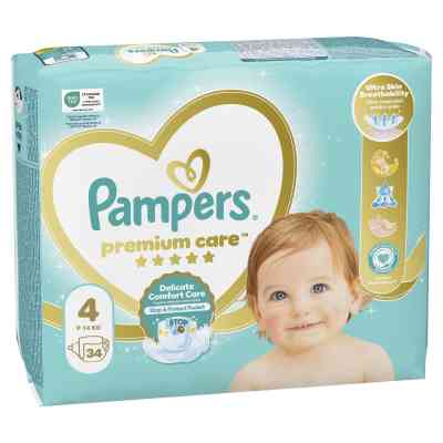 Підгузки Pampers Premium Care Maxi Розмір 4 (9-14 кг) 34 шт (8001090379368) Вінниця