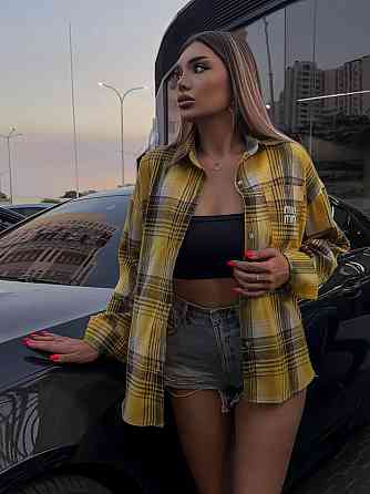 Жіноча сорочка в клітинку ( з накатом) Одеса