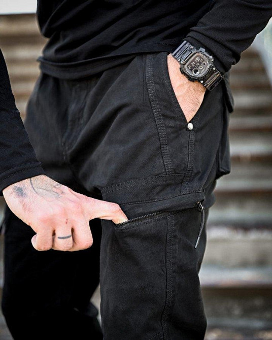 Міські штани FRENSIS black ПП7854 Одеса - фото 5