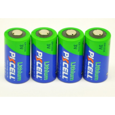 Батарейка литиевая PKCELL 3V CR123A 1500mAh Lithium Manganese Battery цена за 1 шт, Q8 Полтава - изображение 1
