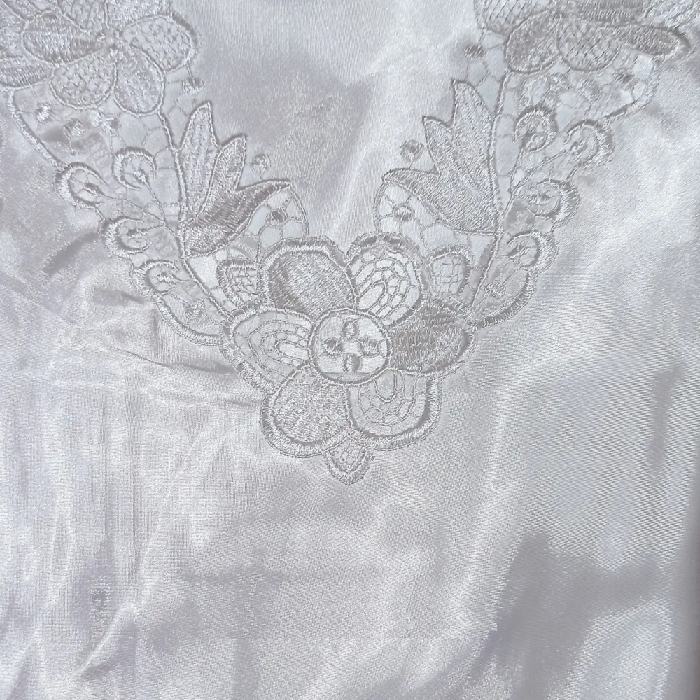 Жіноча атласна нічнушка Jasmin (Білий) 3XL Вінниця - фото 2