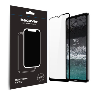 Стекло защитное BeCover Nokia C21 Black (709741) Винница - изображение 1
