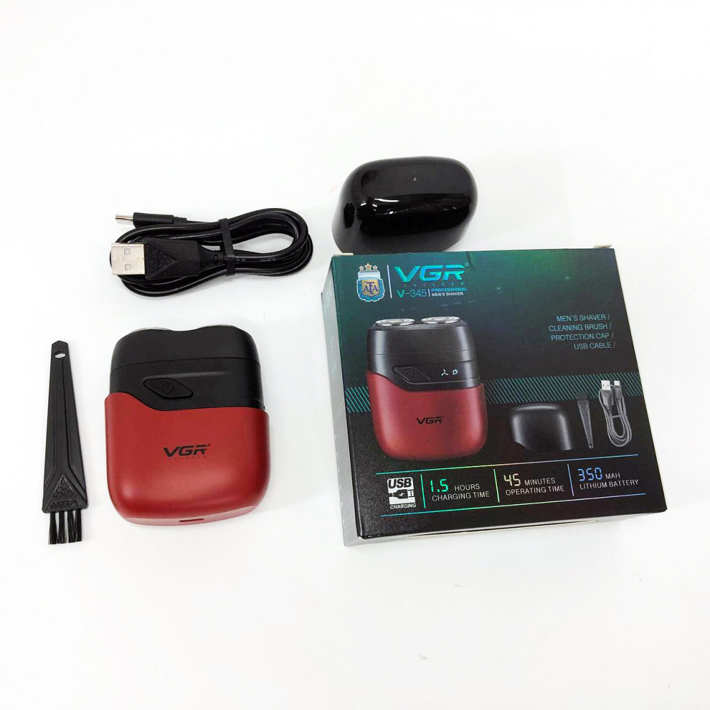 Електробритви для чоловіків SHAVER, Бритви акумуляторні, Електробритва для густої бороди FQ-93 Львів - фото 1