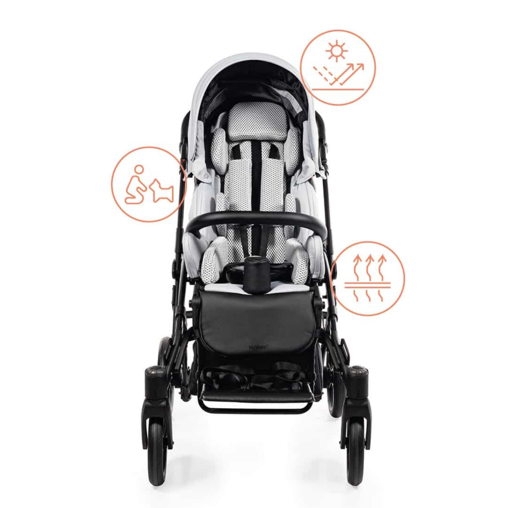 Дитяче крісло колісне MyWam Mewa Дніпро - фото 9