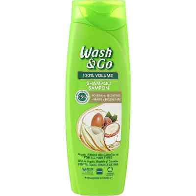 Шампунь Wash&Go С маслом арганы, миндаля и ромашки 360 мл (8008970056869) Винница
