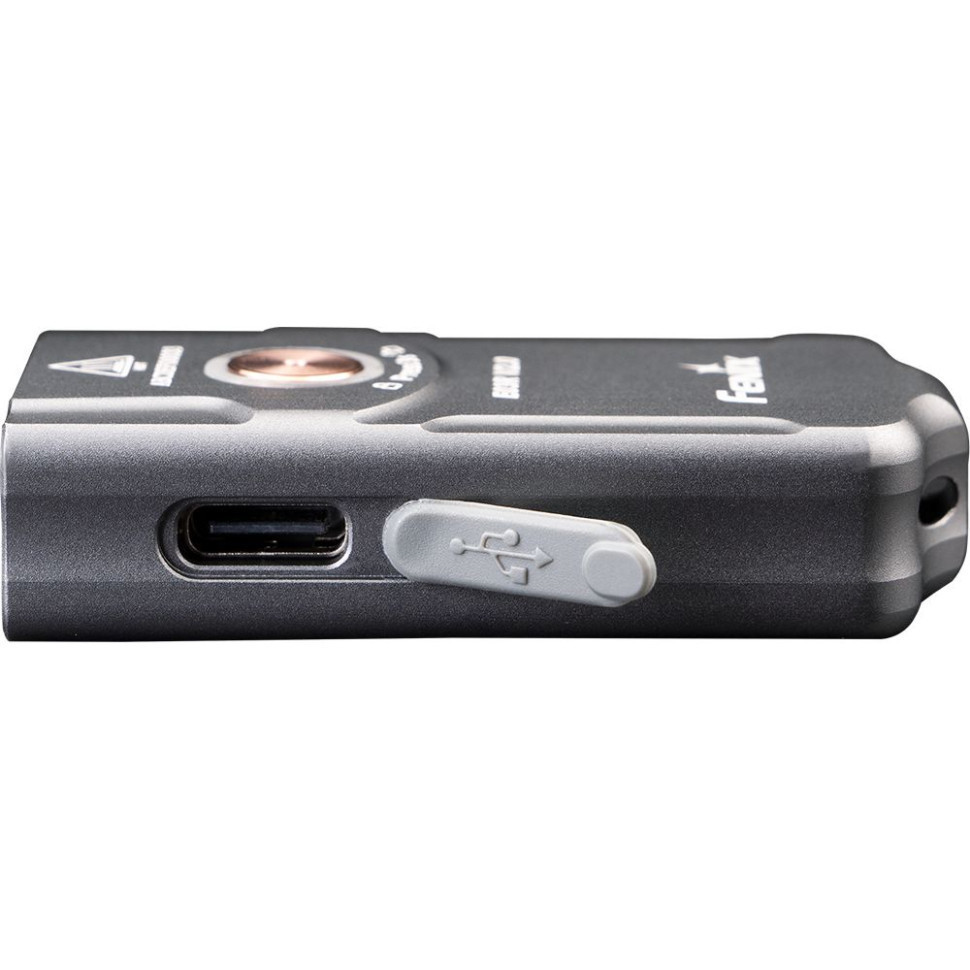 Фонарь наключительный Fenix ​​E03R V2.0, серый Ровно - изображение 3