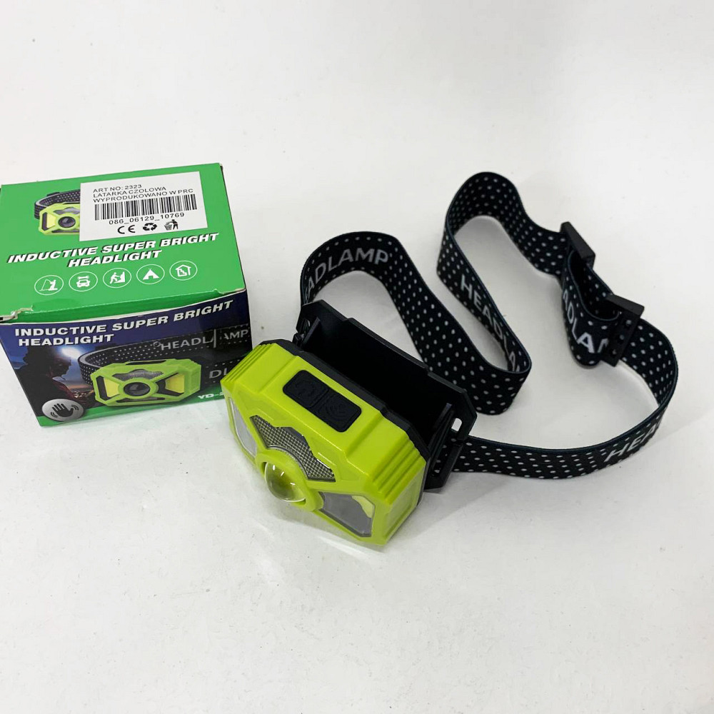 Фонарь на голову диодный, Налобный фонарик bailong, Налобный фонарик с usb зарядкой WI-20 Львов - изображение 7