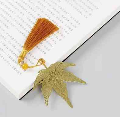 Закладка книжная Кленовый лист Киев
