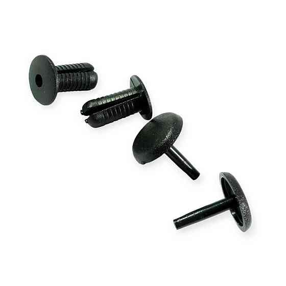 Кліпса багажника 2108, 2109, 21099, 2113, 2114, 2115 (тато-мама) (100шт) чорний №6 оббивки Мукачево