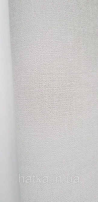 Шпалери вінілові на флізеліні гарячого тиснення DUKA Selective 1.06x10 однотонні під тканину льон матові світло-сірі 32451-10 Київ - фото 2