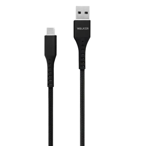 Кабель USB Type-C WALKER C780 чорний Житомир