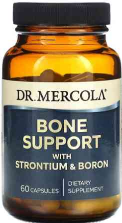 Вітаміни та мінерали для кісток Dr. Mercola Bone Support with Strontium and Boron 60 капс Київ