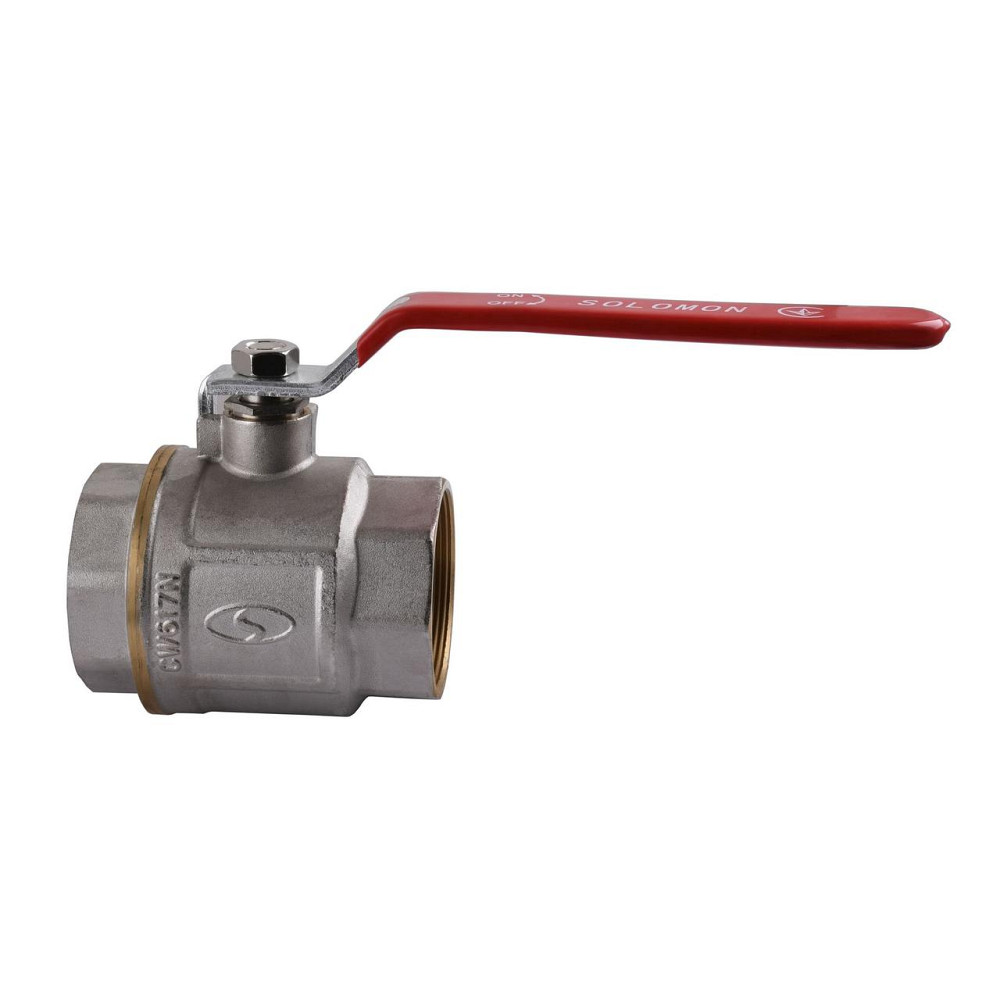 Кран кульовий прямий SOLOMON 2 1/2″ ВВ КР PN40 В1001 (000002173) Київ - фото 4