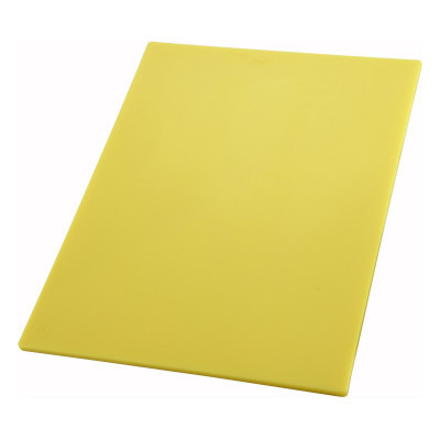 Дошка для нарізання Winco CBYL-1824 45 х 60 х 1,25 см Yellow (01181) Вінниця - фото 1