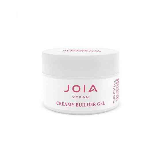 Моделюючий гель для нігтів Creamy Builder Gel 001 Crystal Clear JOIA vegan 15 мл Київ
