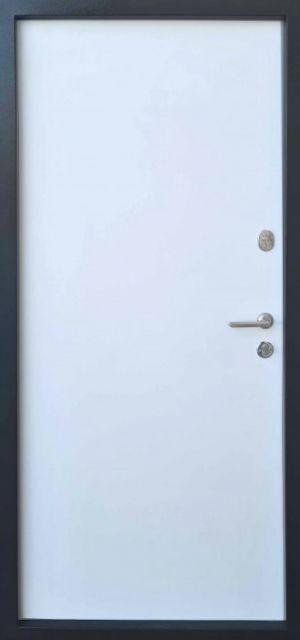 Форт-М Двері вуличні 3х контурні! Модель Тріо-Сіті колір Бетон антрацит/Білий Київ - фото 2