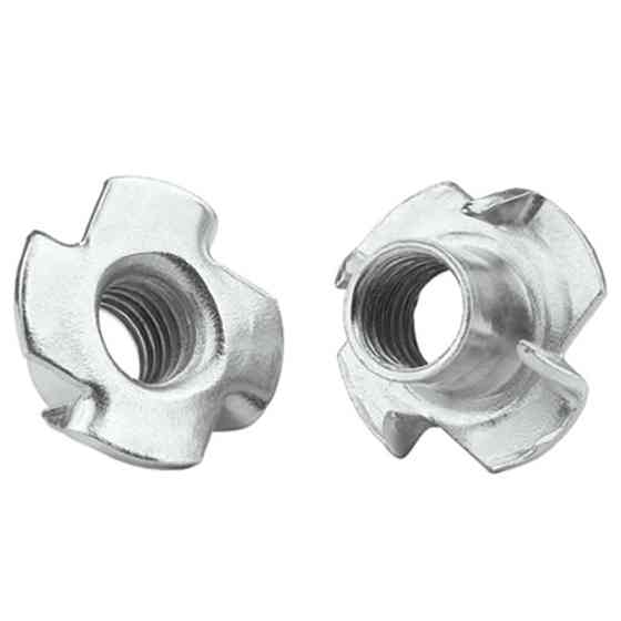 Набор врезных мебельных гаек 80 шт для дерева Киев