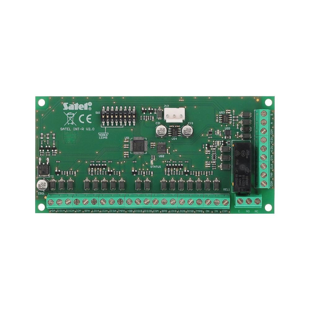 Універсальний модуль розширення зчитувачів Satel INT-R для ППК INTEGRA і CA-64 Київ - фото 1