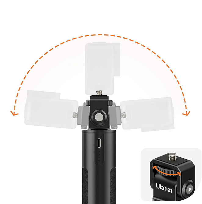 Ручка повербанк для камеры или телефона 5500мАч PD 18Вт Ulanzi BG-2Pro Киев - изображение 3