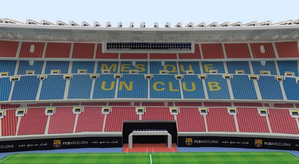 Стадіон Камп Ноу. Величезні 3D пазли "Camp Nou" Тривимірний конструктор-головоломка Кам'янець-Подільський - фото 10