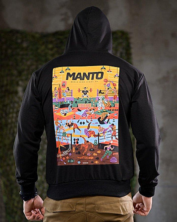 Худи manto BOX black ПП7877 Київ - фото 3