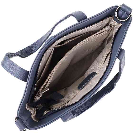 Красивая женская сумка из натуральной кожи Vintage 22995 Синий Киев