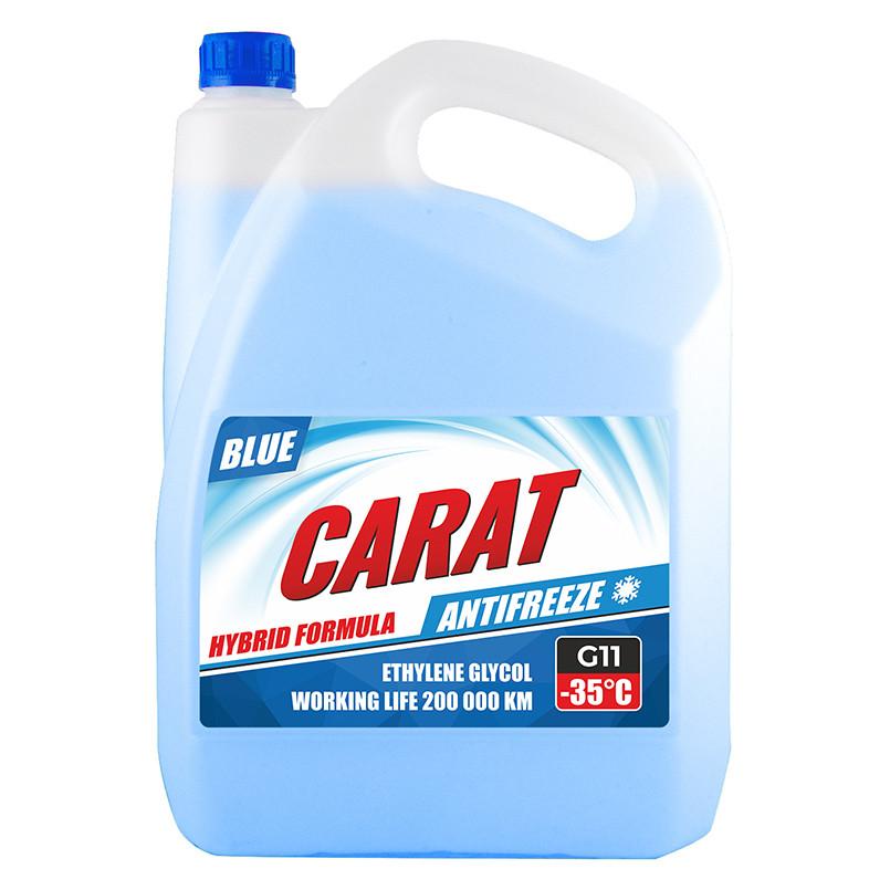 Антифриз Carat Blue G11 синий готовый 9кг Львов - изображение 1