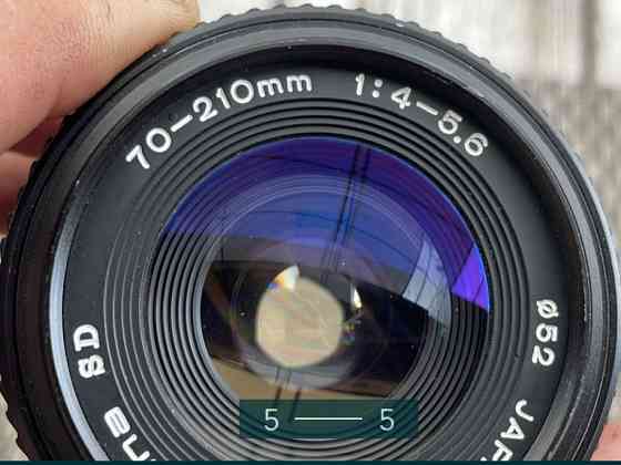 Объектив : Tokina 70-210mm. 1.4 Japan. Киев